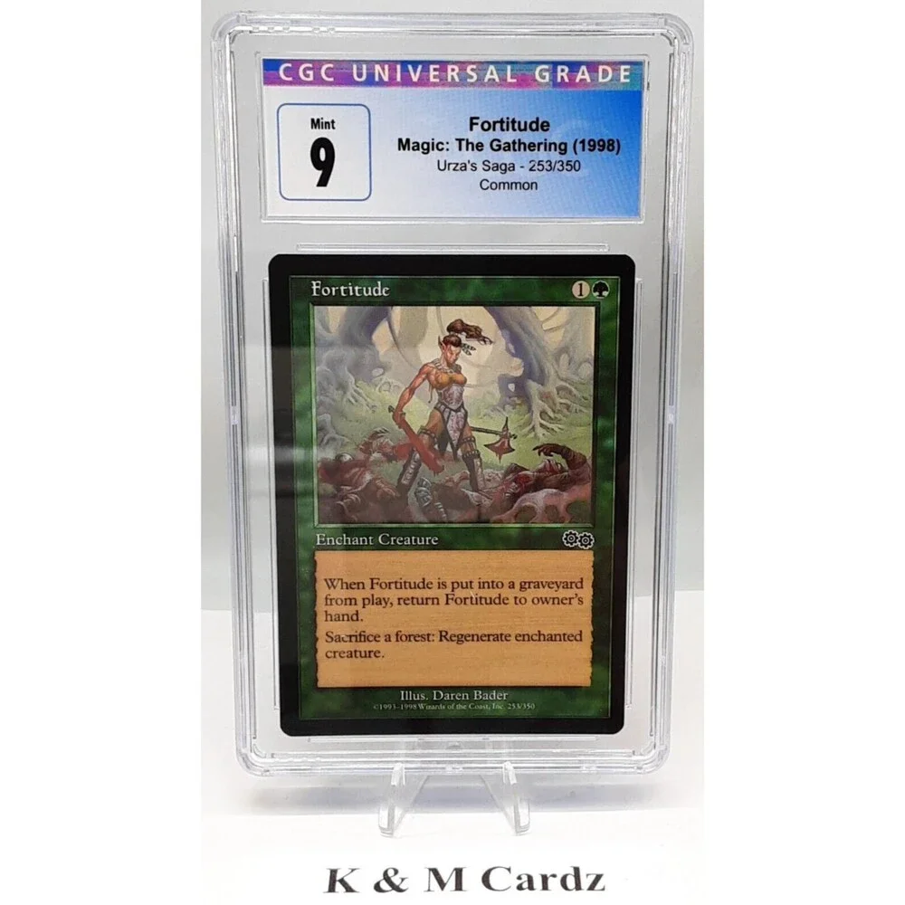 Fortitude - Urza's Saga - MTG - Graded - CGC 9.0